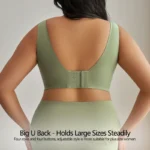 Multi-Color Solid Pattern Jelly Latex Girls' Bra Plus Size Adjustable Removable Steel Ring Everyday Spandex Marks Made
